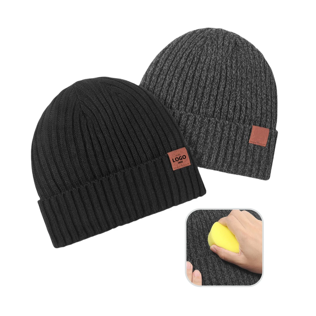 Unisex Breathable Soft Warm Ski Sport Winter Knit Hat Beanie 1
