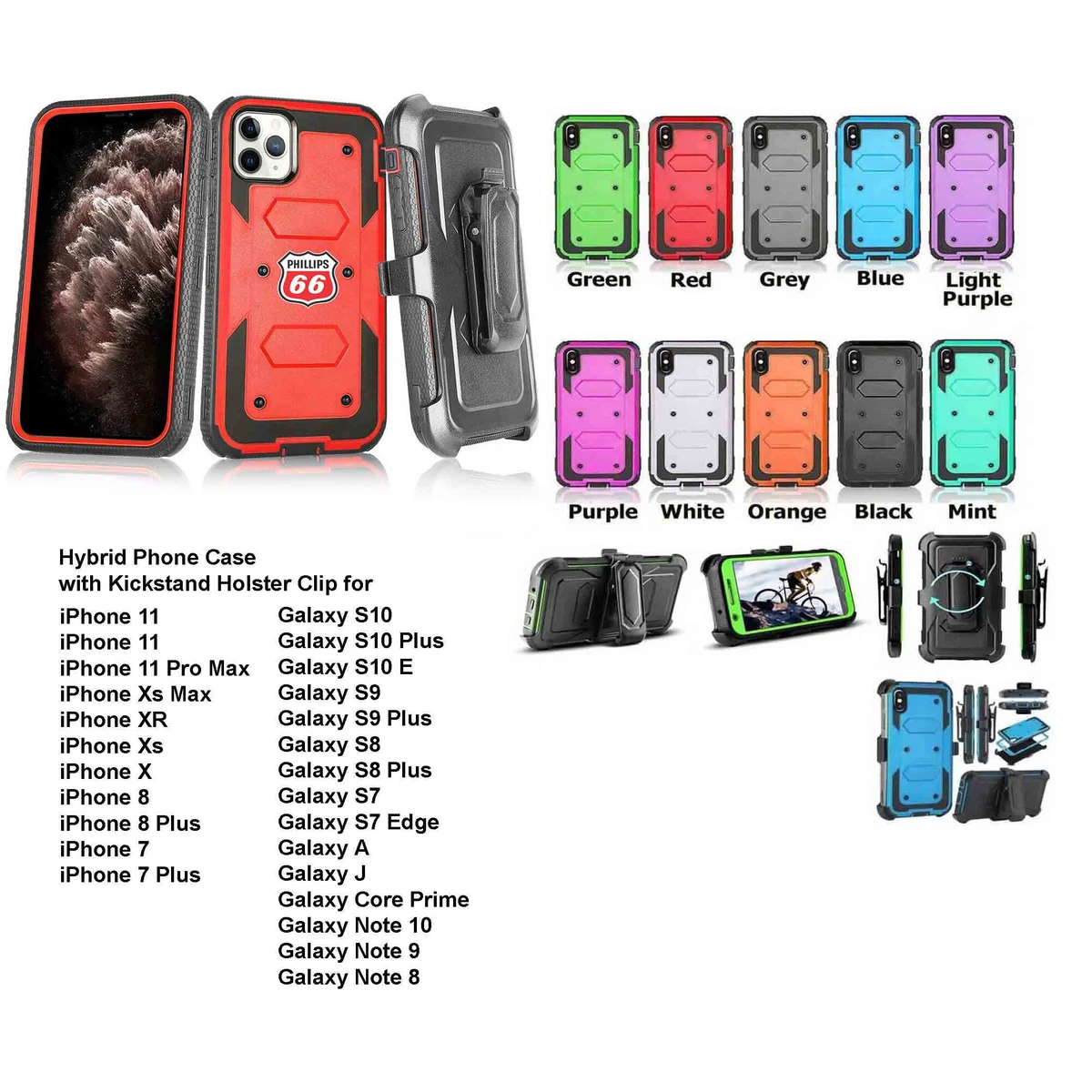 iBank ® Shockproof Case for Galaxy A Series A10e/A17/A16/A23/A32/A59 1