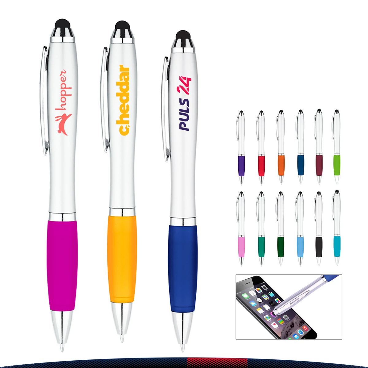 Duarte Curvaceous Ballpoint Stylus Pen 1
