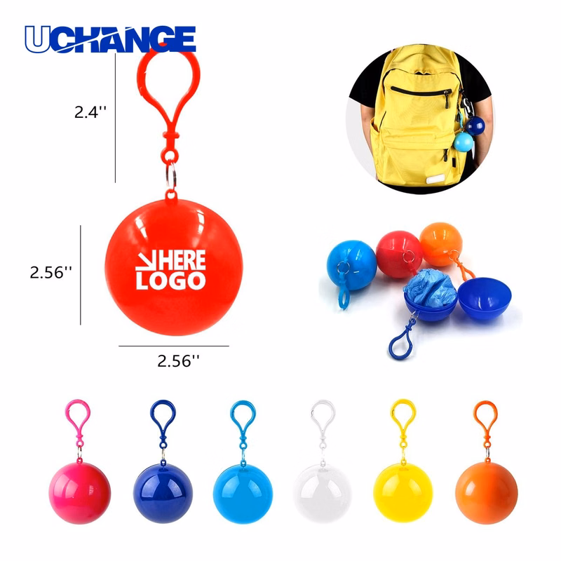 Portable Disposable Emergency Raincoat Ball