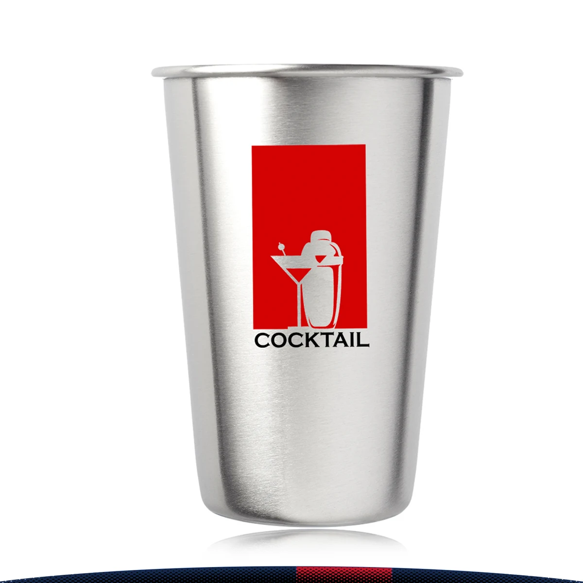 16 oz. Zax Stainless Steel Mixing Glasses 1