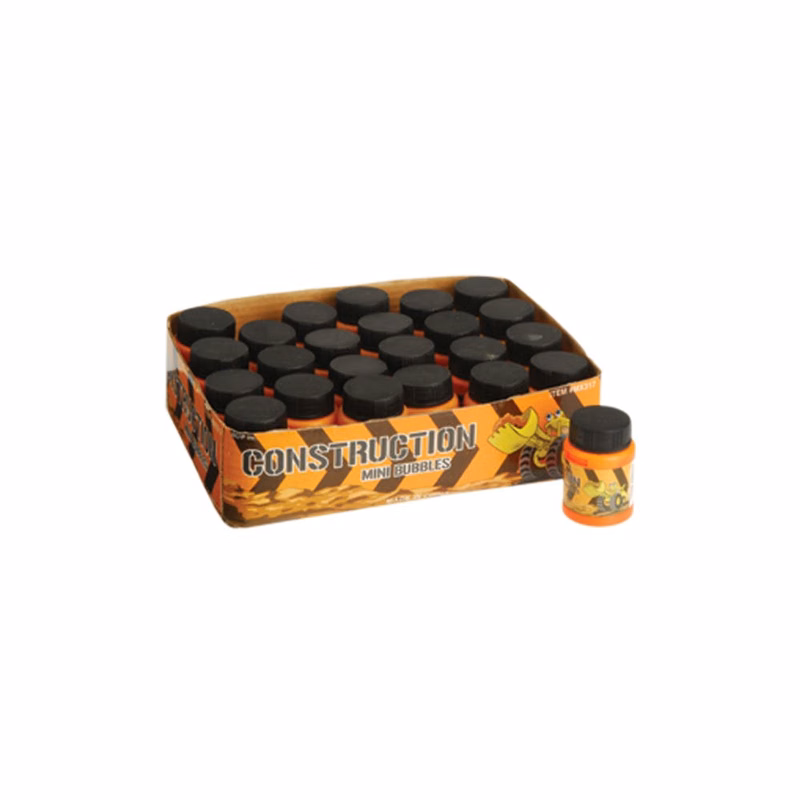 Construction Mini Bubbles - 1 oz