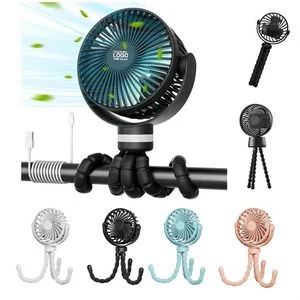 Mini Octopus Portable Stroller Fan 1