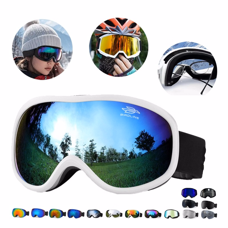 Spherical Anti-Fog UV400 Protection Ski Goggles