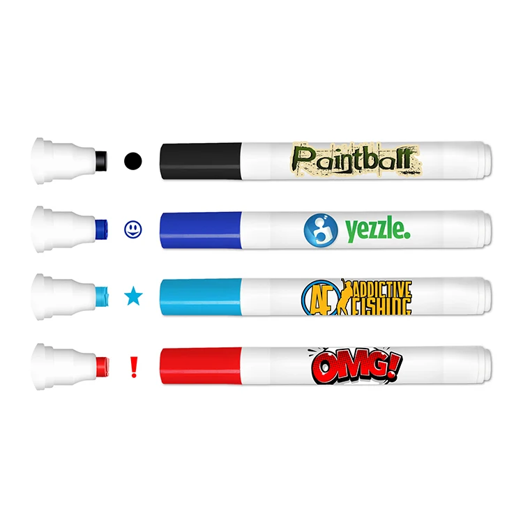 Stamperoos Washable Stamp Markers with Full Color Decal - USA Union Made 1