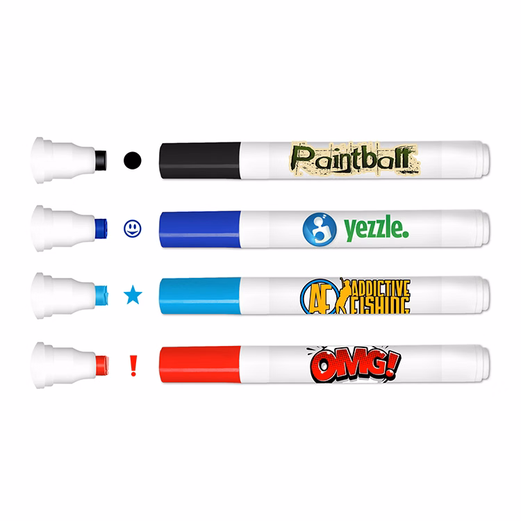 Stamperoos Washable Stamp Markers with Full Color Decal - USA Union Made
