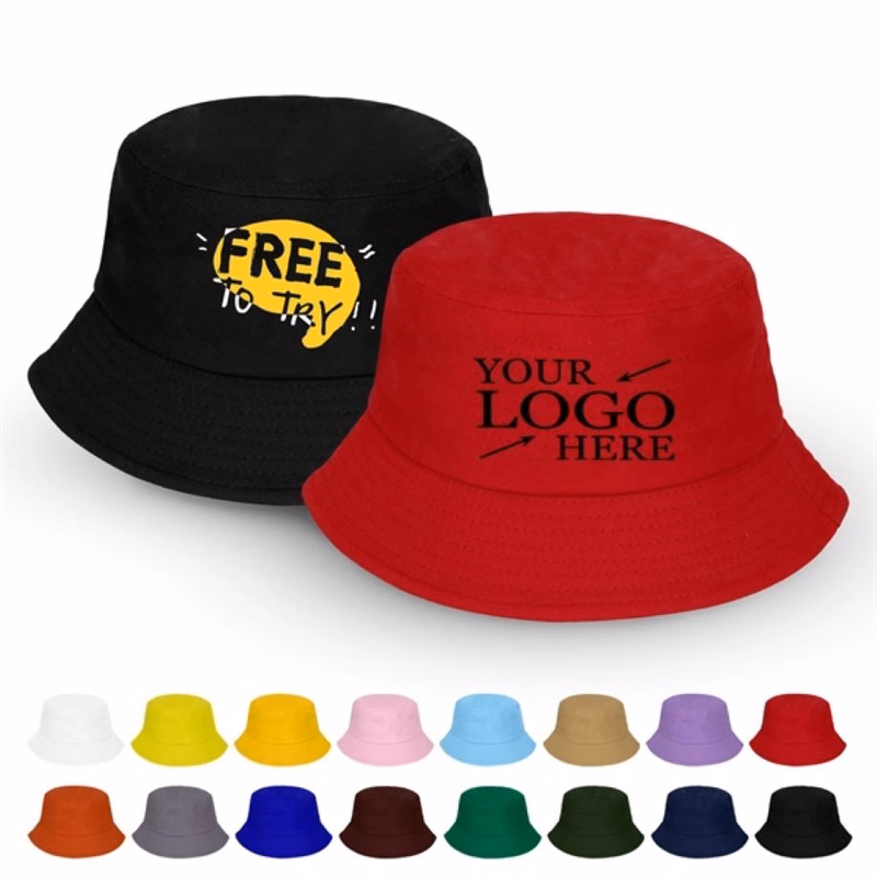 Reversible Cotton Bucket Hat