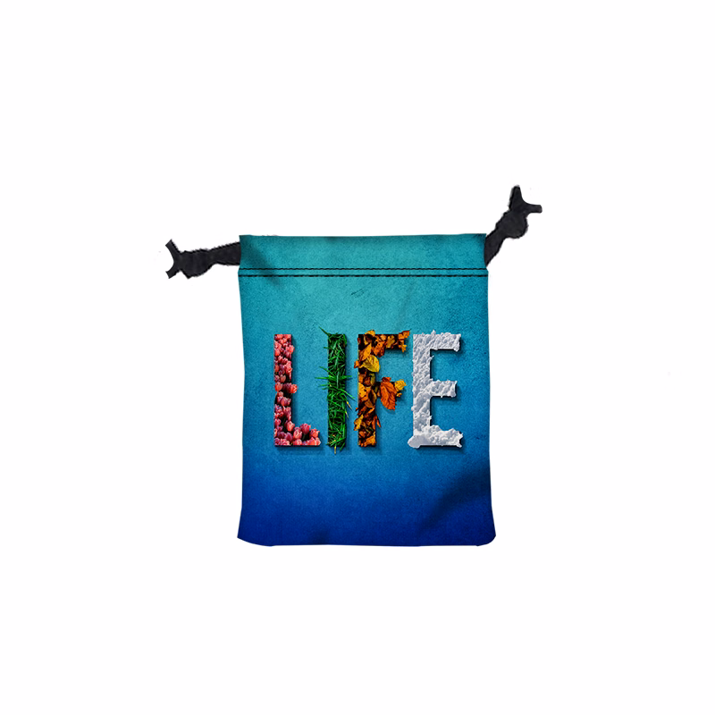 5" x 6" Full Color Drawstring Pouch
