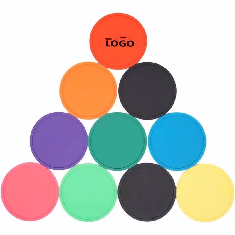 4in High-Temperature Resistant Silicone Coaster