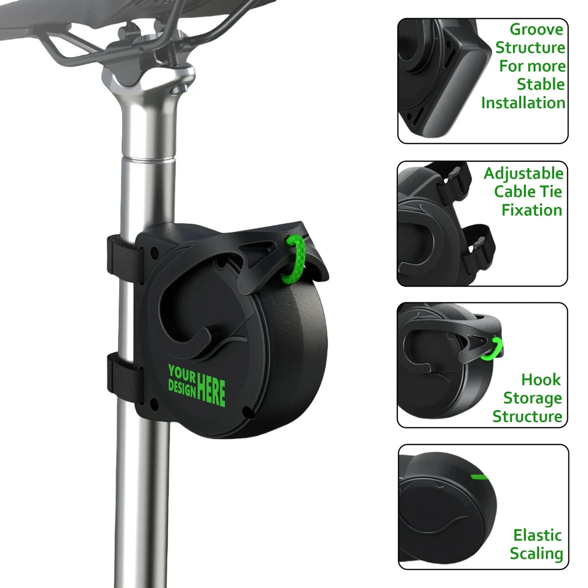 Extendable Bicycle Tow Cord Free Shipping 1
