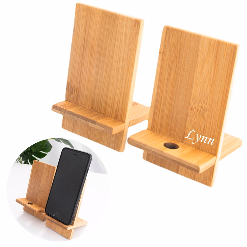 Bamboo Portable Phone Stand