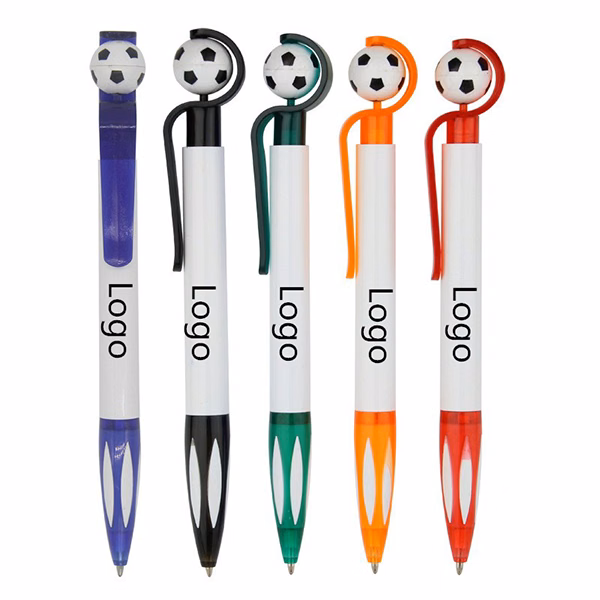 Ballpoint Soccer Shape Writing  Plastic Creative Pens