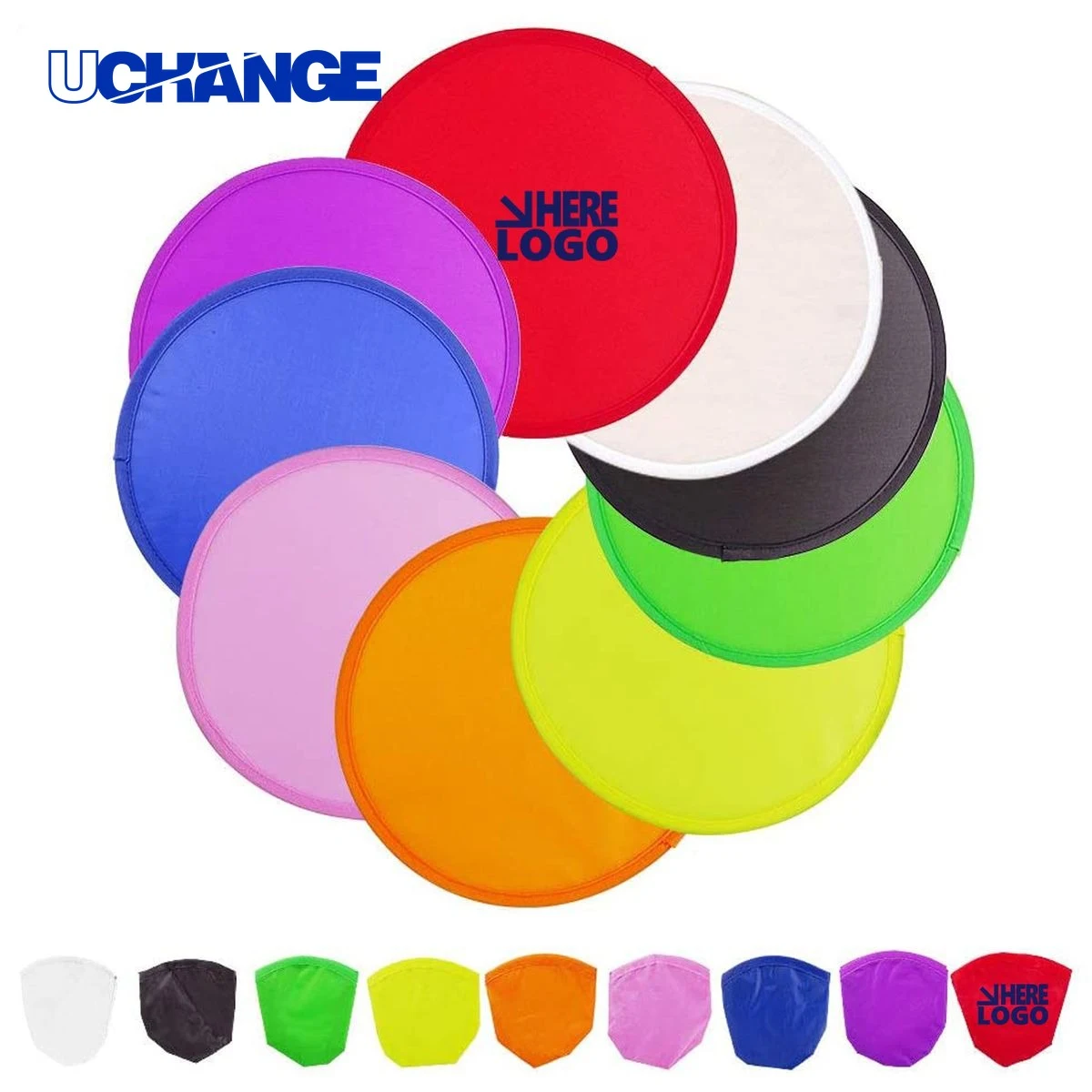 Folding Flyer Disk Toy With Bag 1