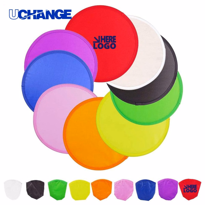 Folding Flyer Disk Toy With Bag