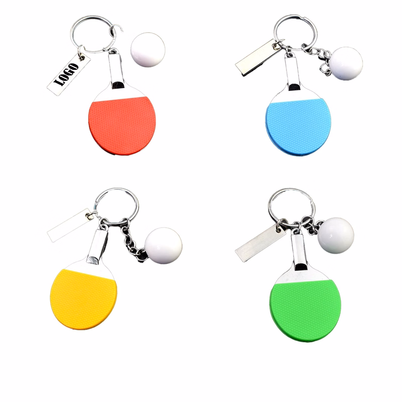 Ping Pong Keychain Pendant