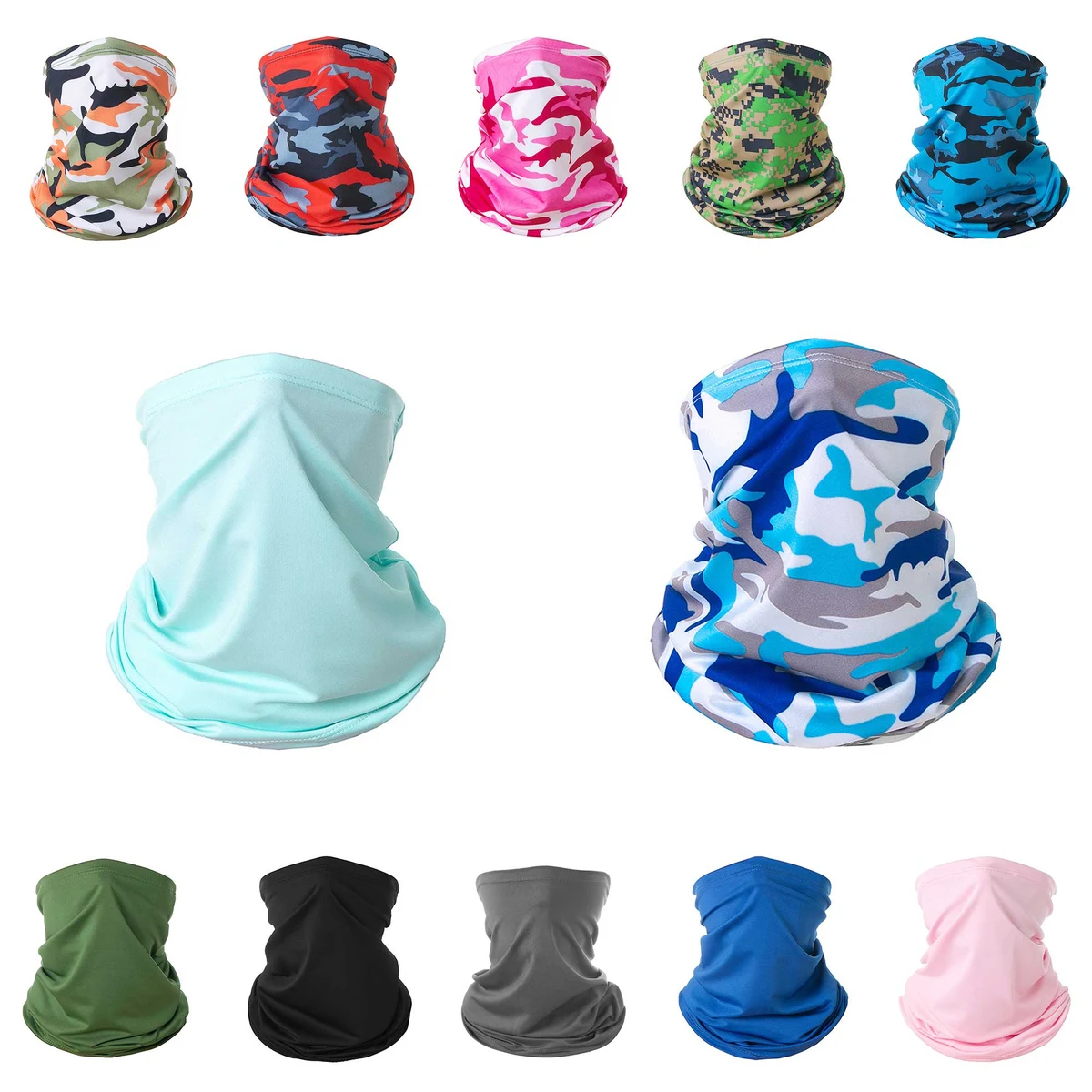 Neck Gaiter Elastic Face Mask 1