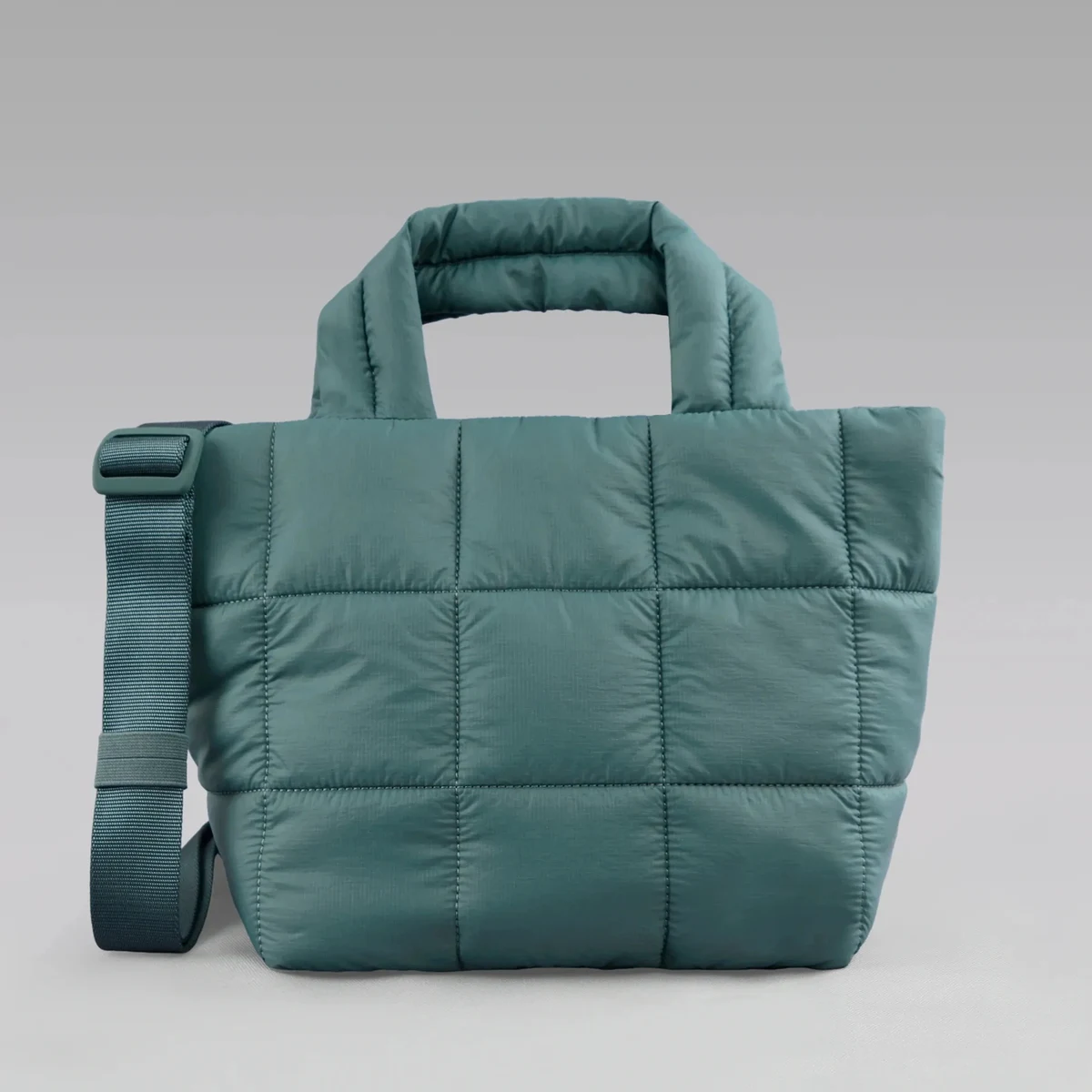 Custom Quilted Puffer Tote Bag 1