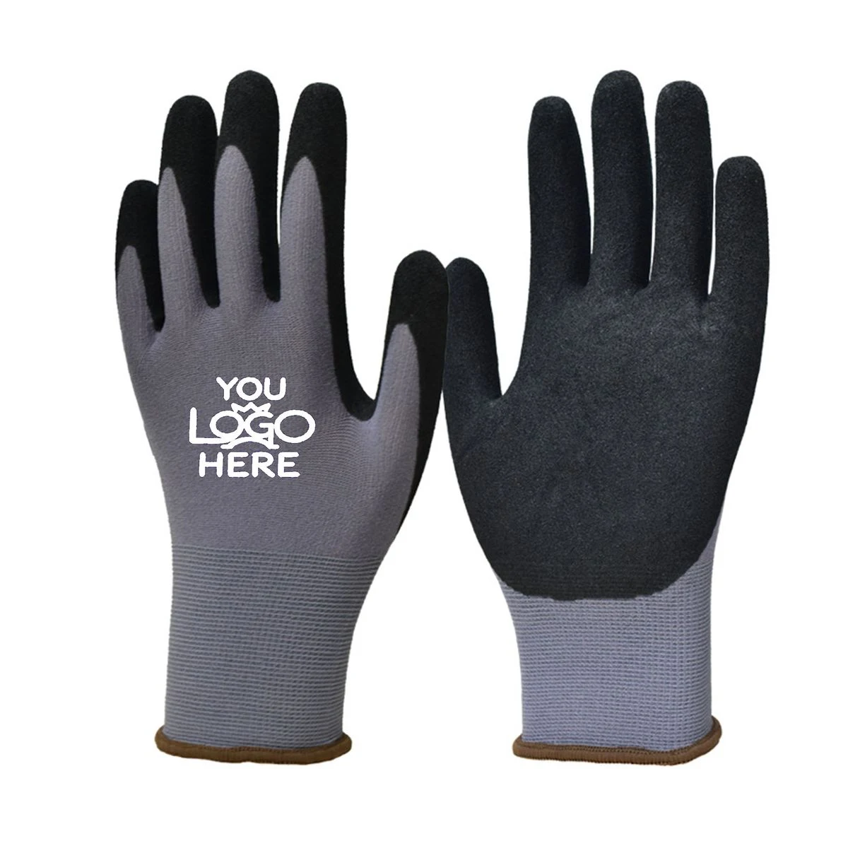 Nylon Nitrile Coated Safety Work Gloves 1
