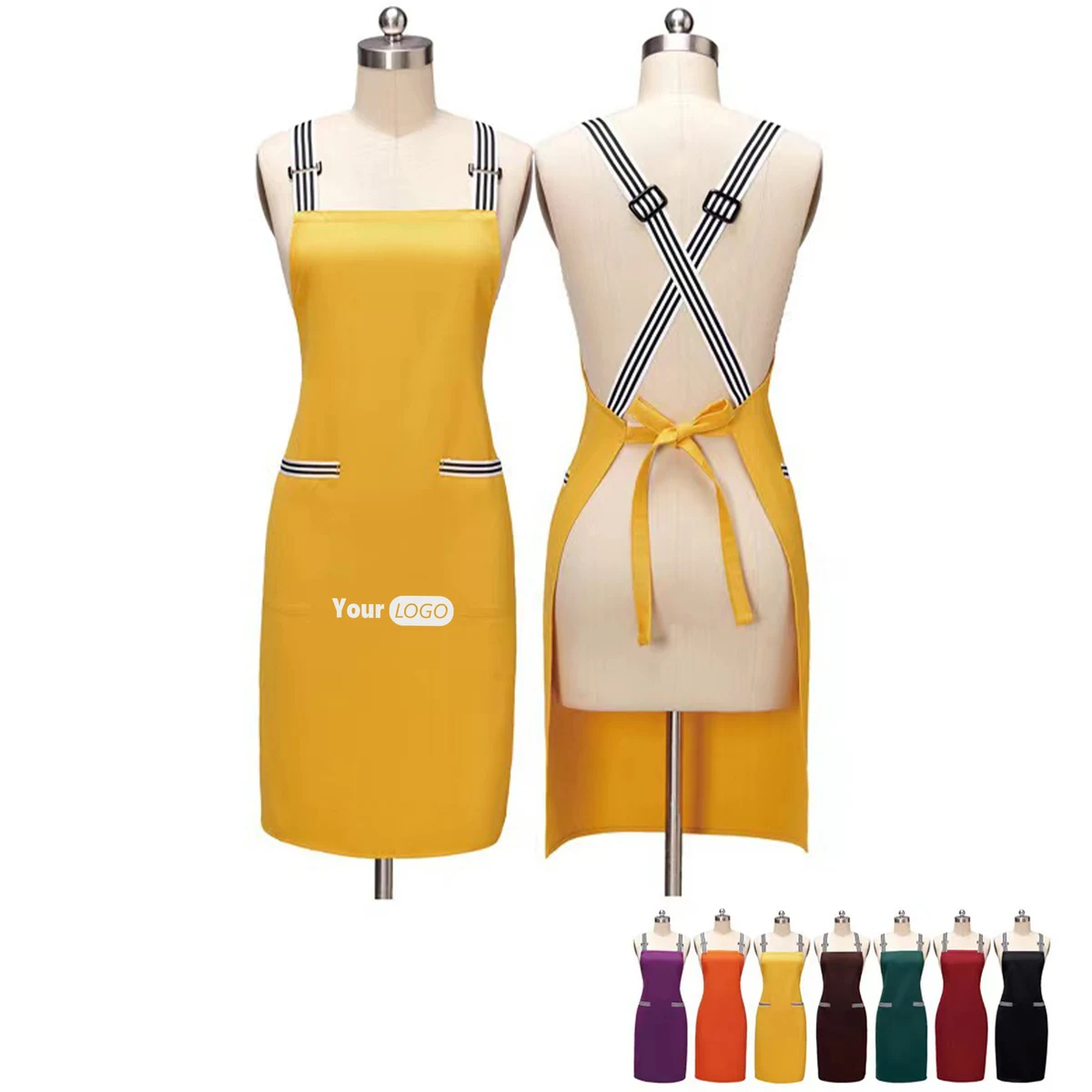 Polyester Practical Multi-Color Apron 1