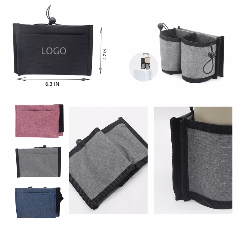 MOQ 10 PCS Versatile Luggage Cup Holder