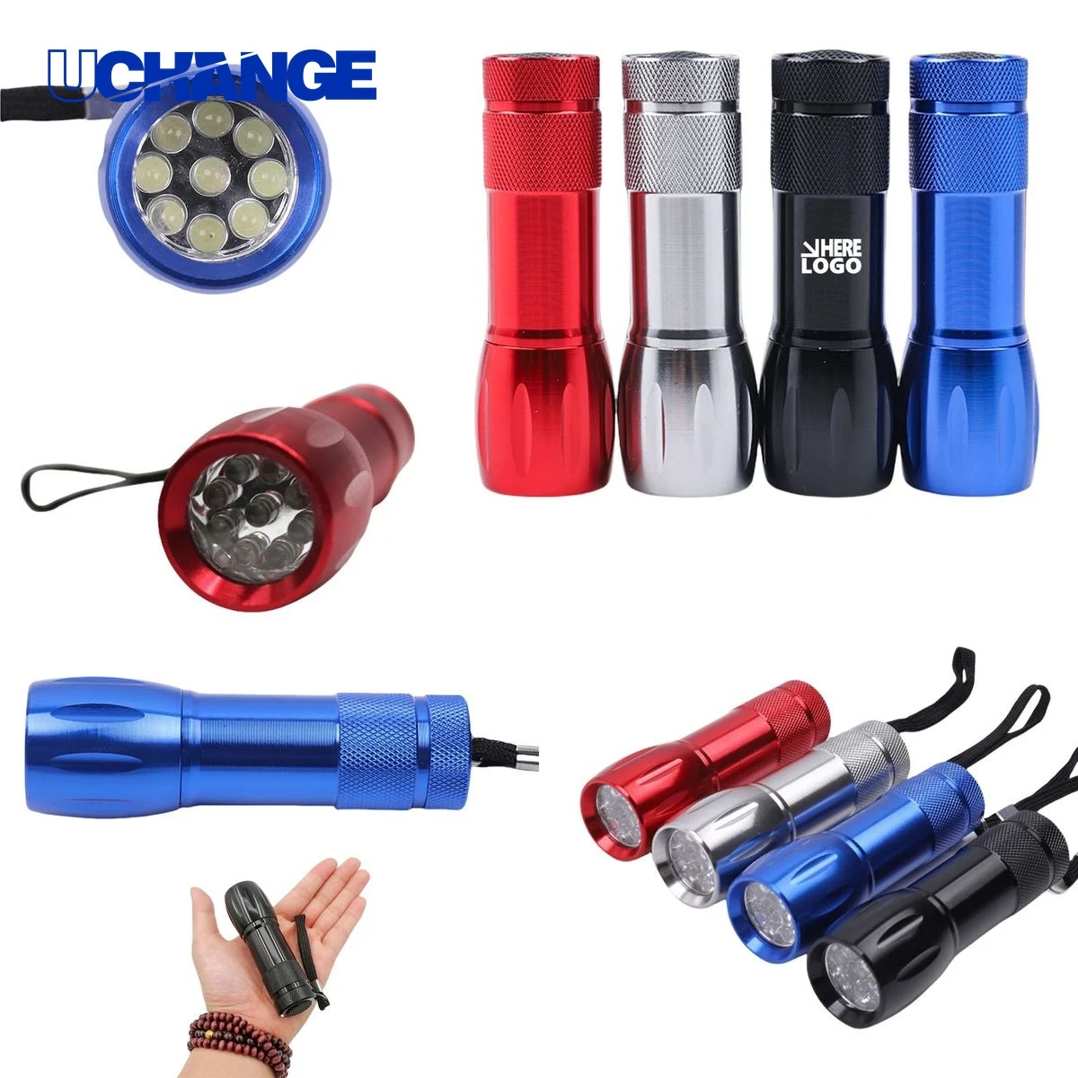Small LED Flashlights Pocket Size Torch 1