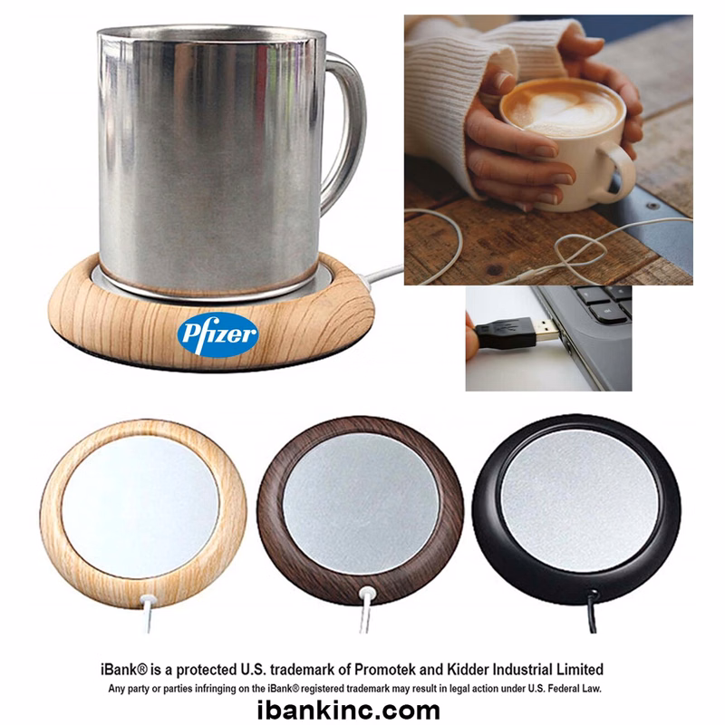 iBank ® USB Cup Warmer, Coaster Coffee Mug Warmer