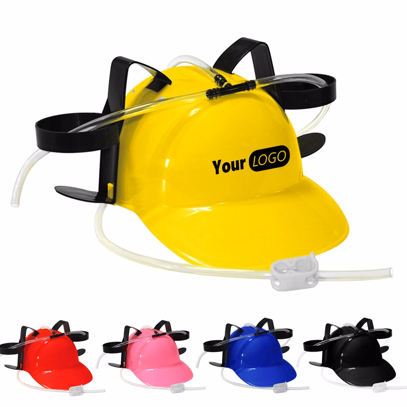 Hands-Free Beverage Drinking Hat