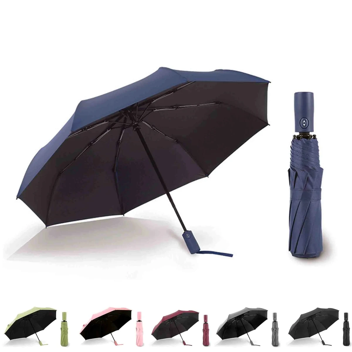 Compact Automatic Folding Umbrella 1