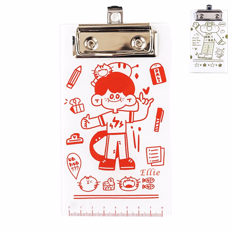 Cartoon Acrylic Clipboard for kids