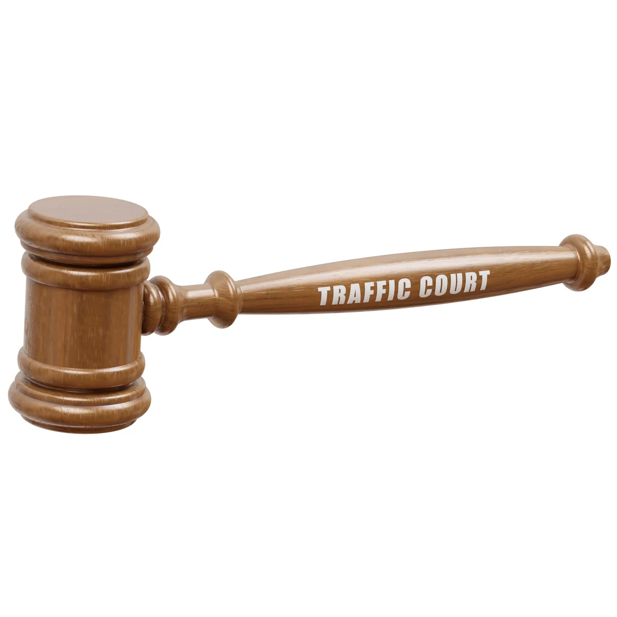 3-1/2" Petite Style Novelty Gavel with imprint 1