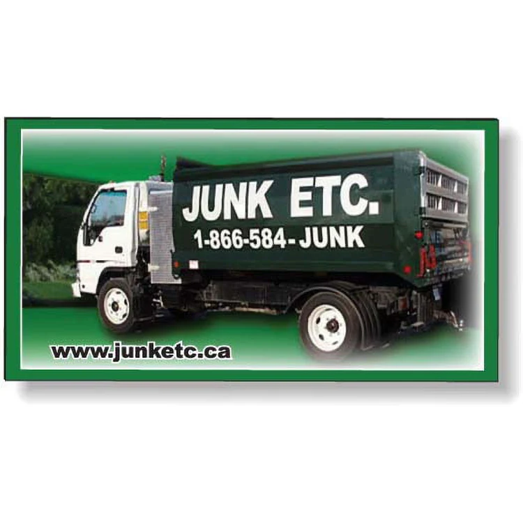 Stock Rectangle Magnet (2.125"x4") Square Corners Full Colour Imprint White Vinyl Topcoat 1