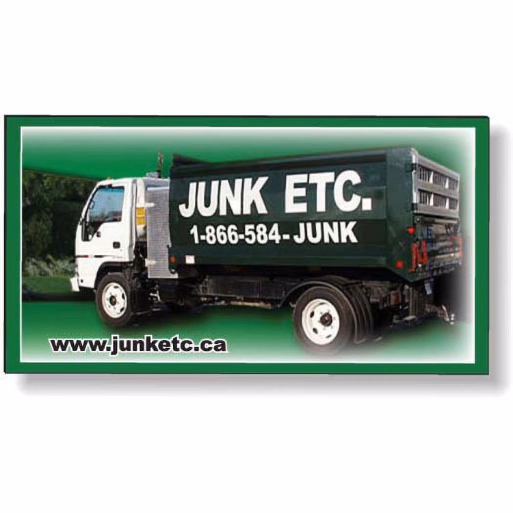 Stock Rectangle Magnet (2.125"x4") Square Corners Full Colour Imprint White Vinyl Topcoat