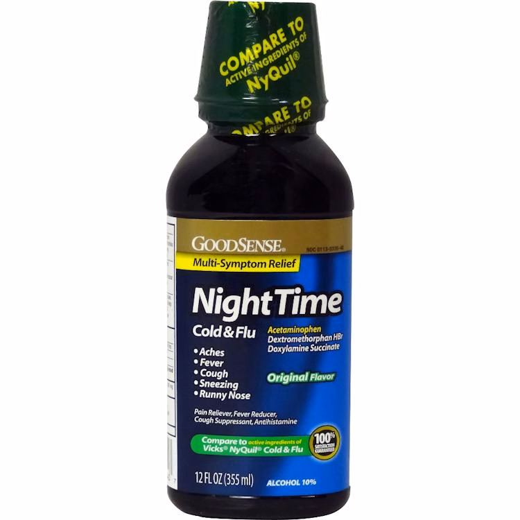 Nighttime Cold & Flu - 12 oz