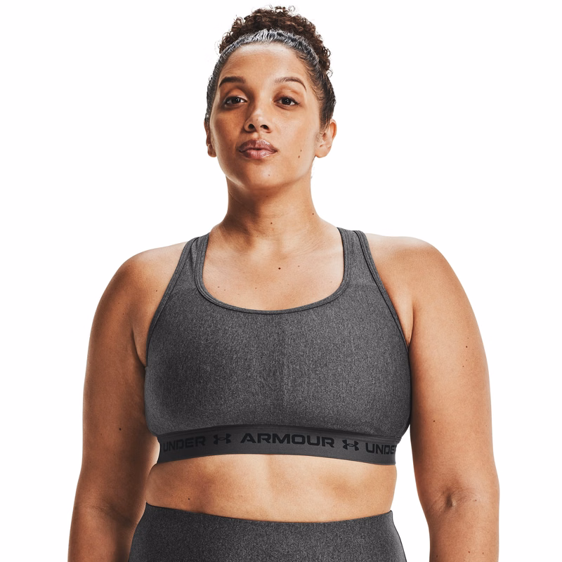 Armour Mid Crossback Heather Women's Sports Bra