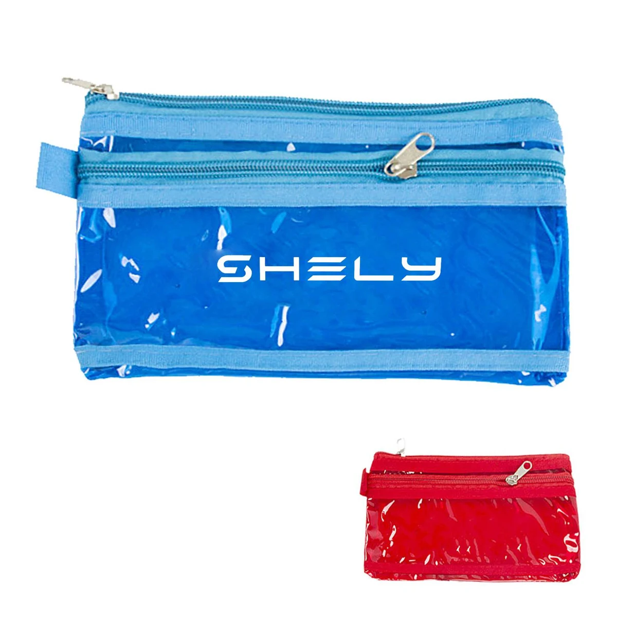 Clear Frosted PVC Pencil Case 1