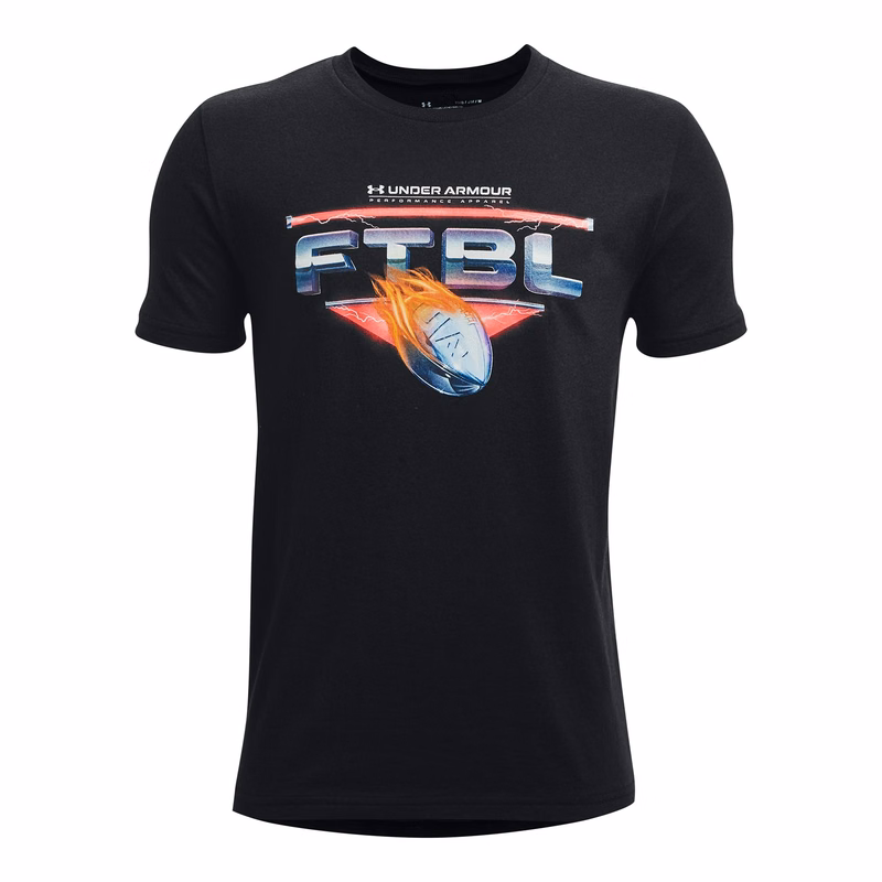 UA Football Chrome Boys' Short Sleeve