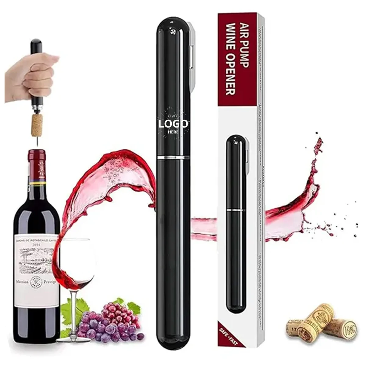 Air Pressure Wine Opener 1
