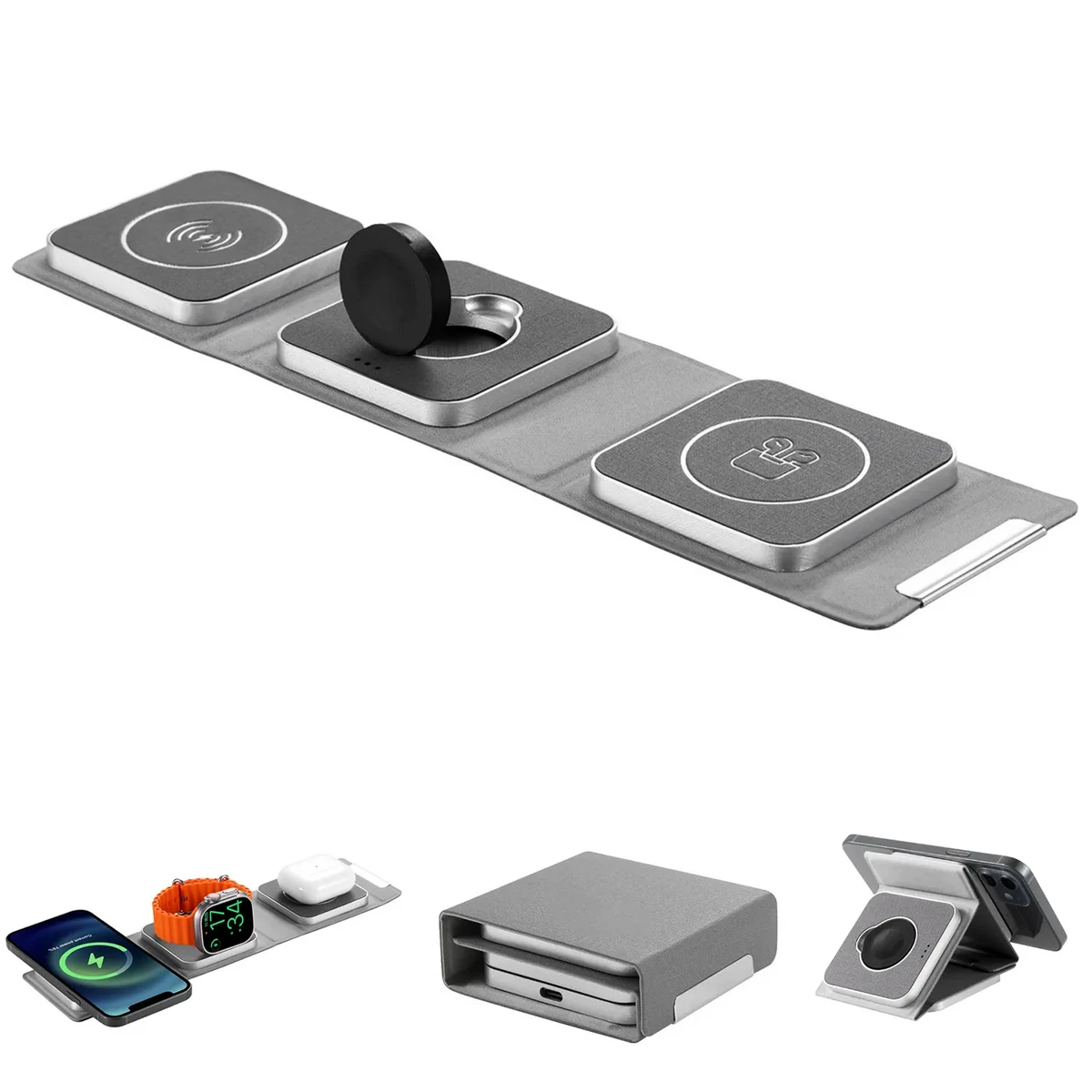 3in1 Charging Station for Multiple Devices Apple Compatible 1