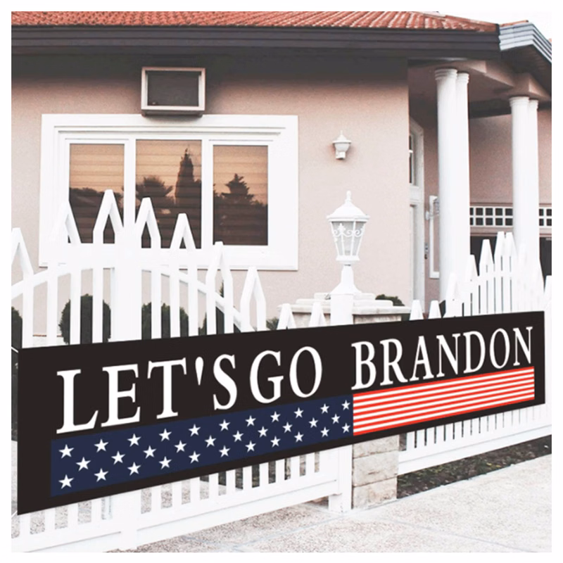 Let's Go Brandon Parade Hanging Banner