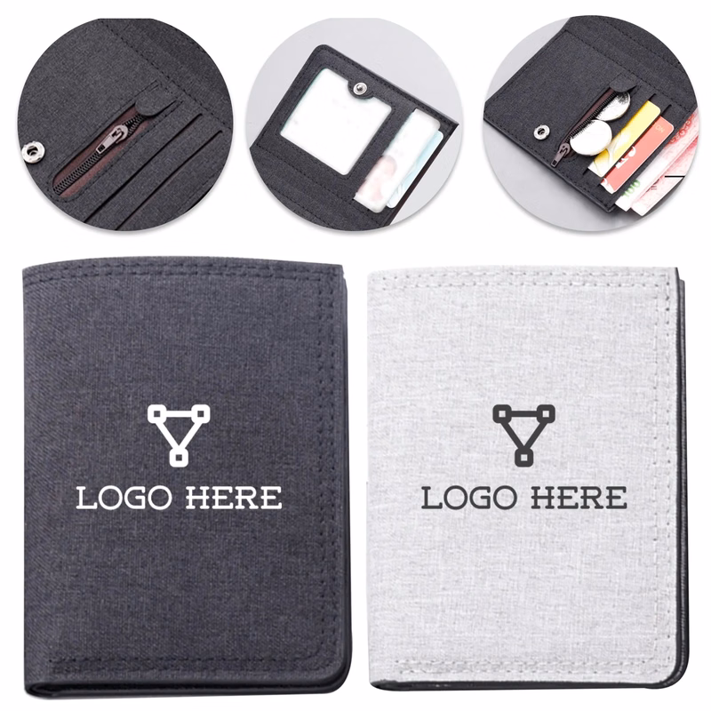 Portable Canvas Wallet