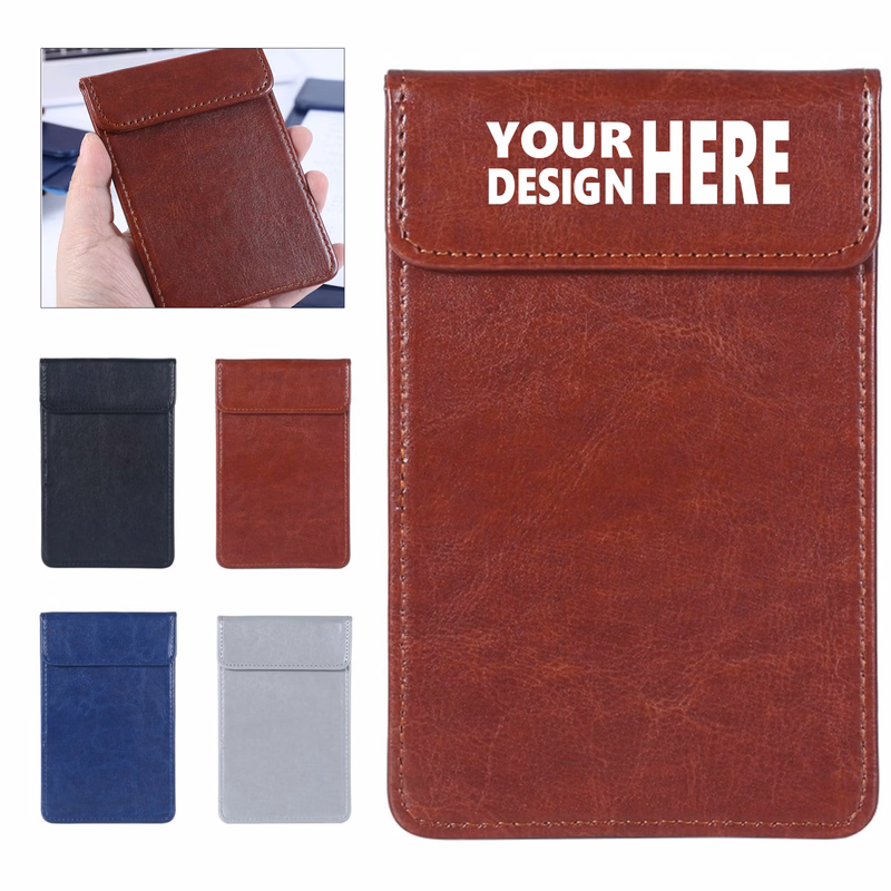 Leather Magnetic Order Pad Clipboard Holder Stand