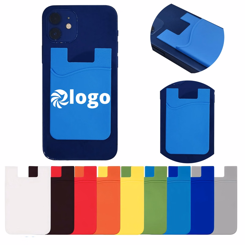 Silicone Tech Pocket - Sticky Phone Wallet