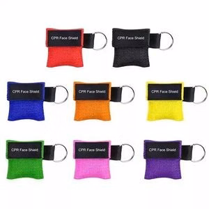 CPR Face shield with key ring