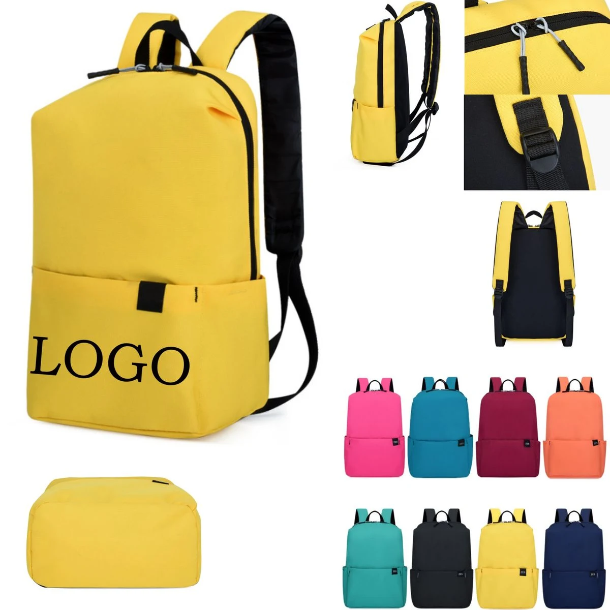 Colorful Men's And Women's Lightweight Student Backpacks 1