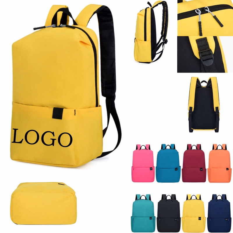 Colorful Men's And Women's Lightweight Student Backpacks