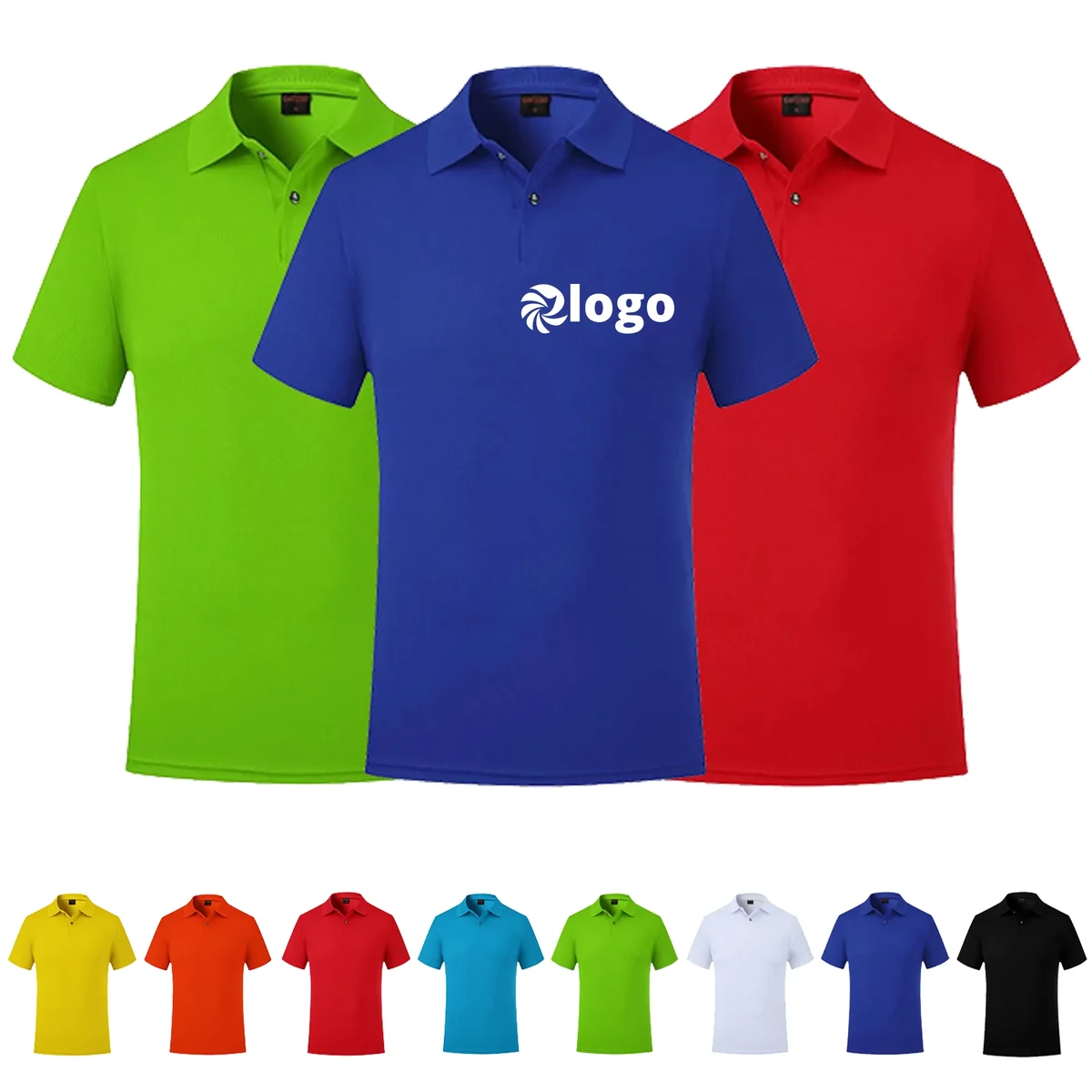 Premium Quick-Dry Short Sleeve Polo Shirt 1
