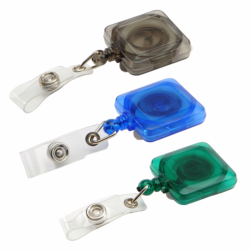 Retractable Square Badge Reel