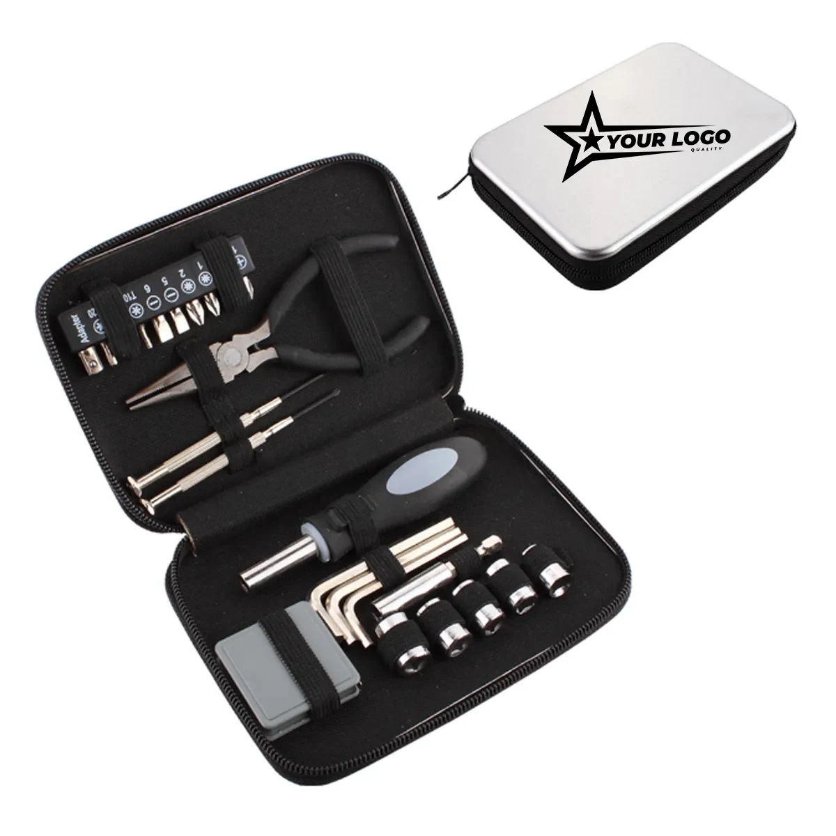 24 Pcs Hardware Hand Household Tool Kit 1
