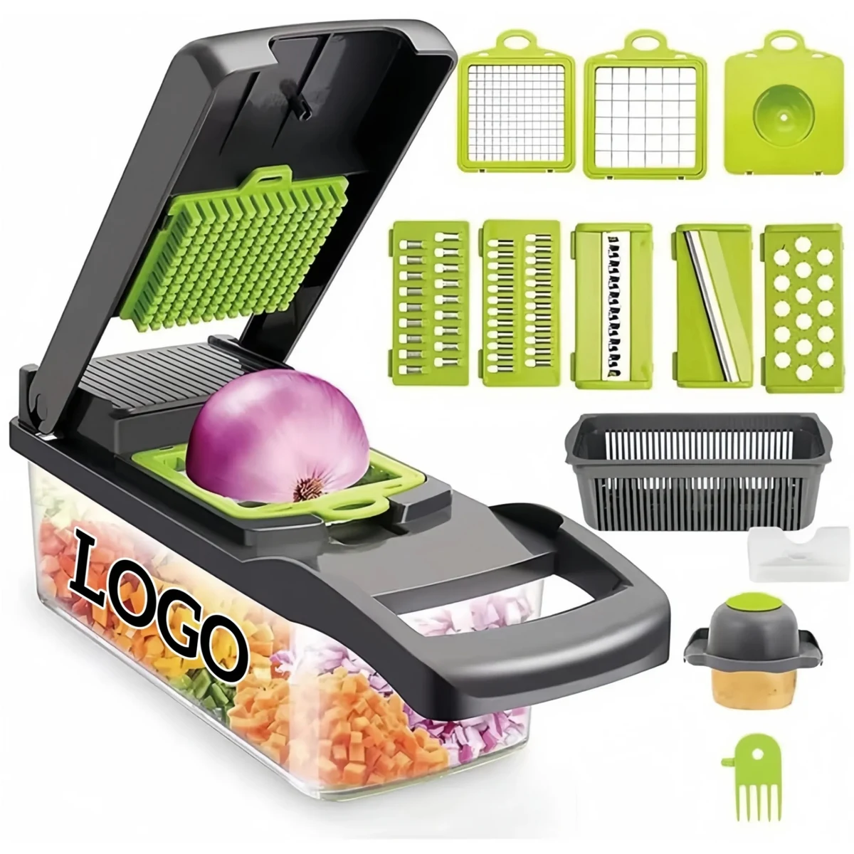 15 in1 Multifunctional Vegetable Chopper 1