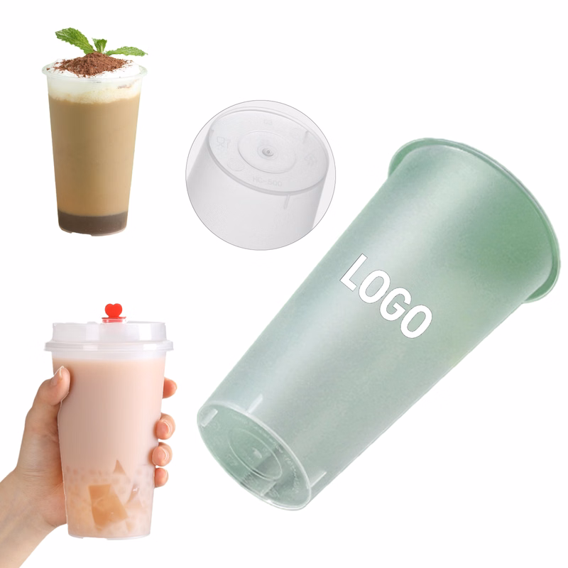 Disposable Frosted Plastic Beverage Cup